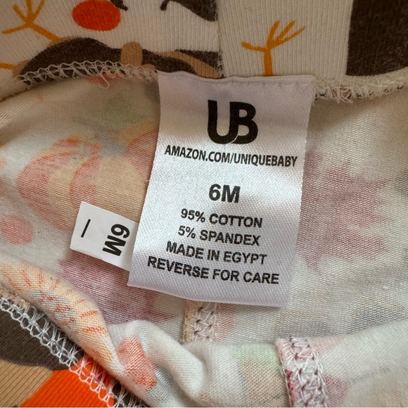 Unique Baby 6 Month Thanksgiving Pants - Picture 2 of 2